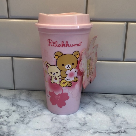 Rilakkuma Reusable 16oz Coffee Cup - Picture 1 of 4